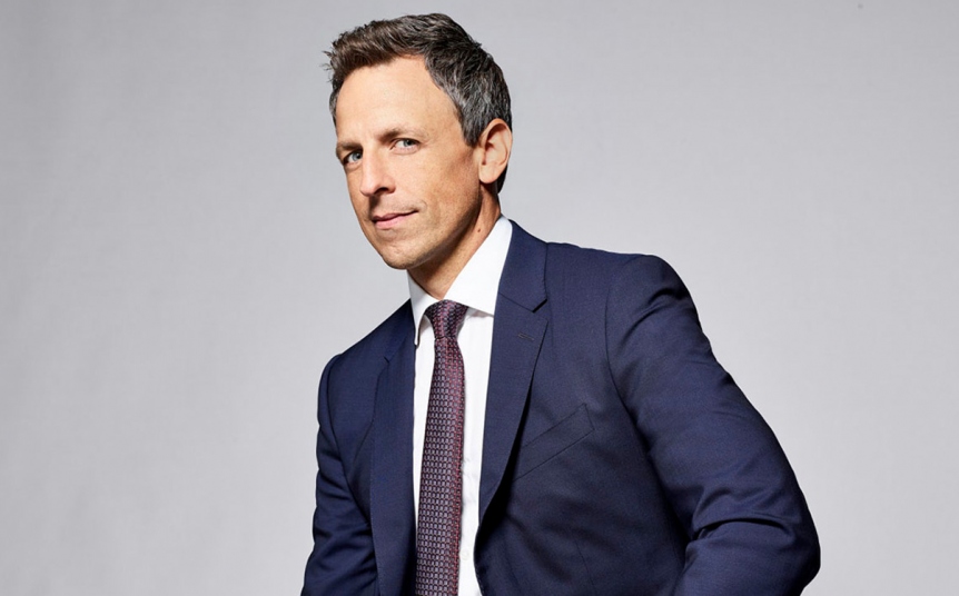 Book Seth Meyers Comedian Late Night Talk Show Host Corporate Event